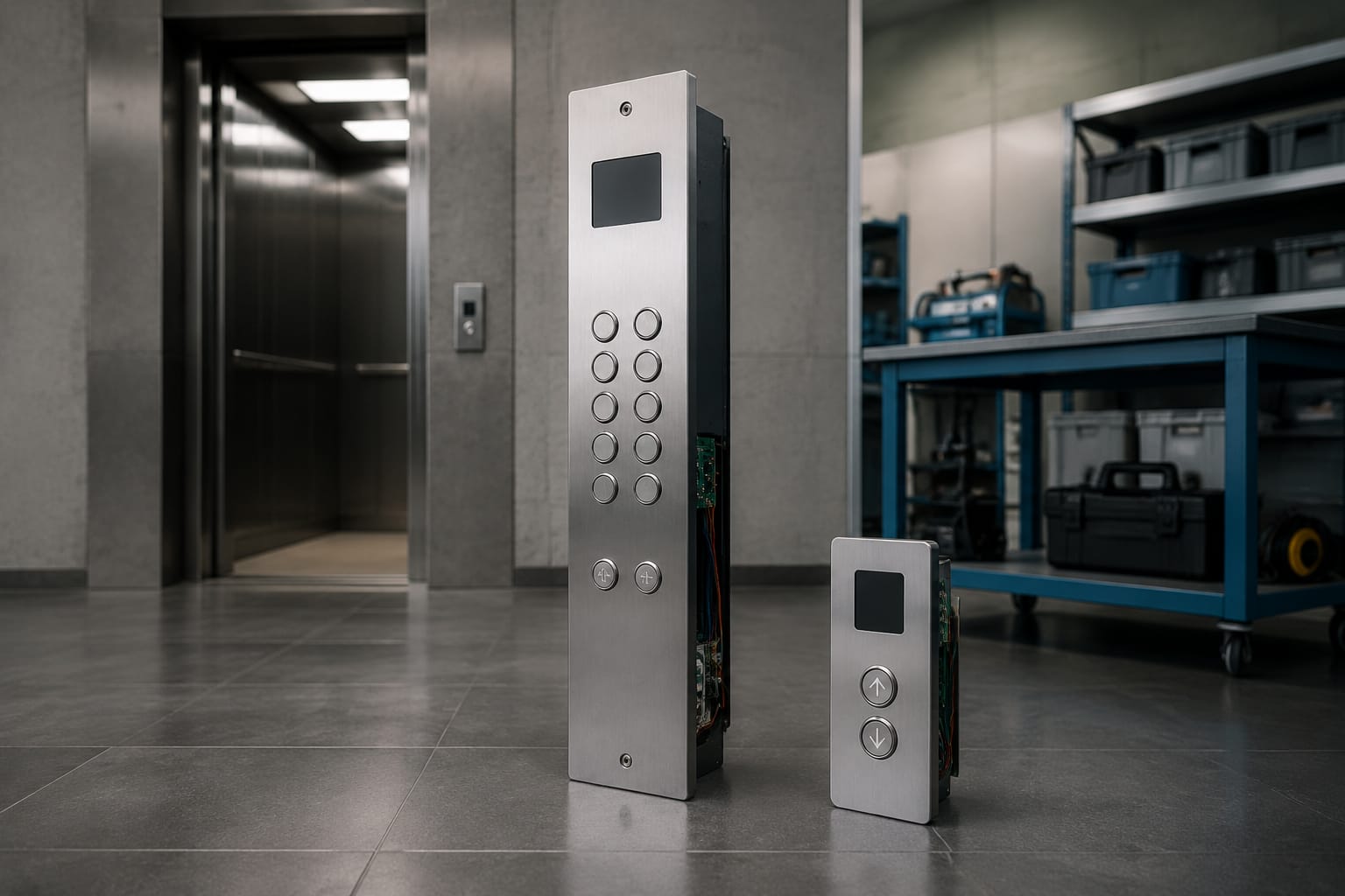 Elevator Button Panel Guide: COP, LOP and Key Parts