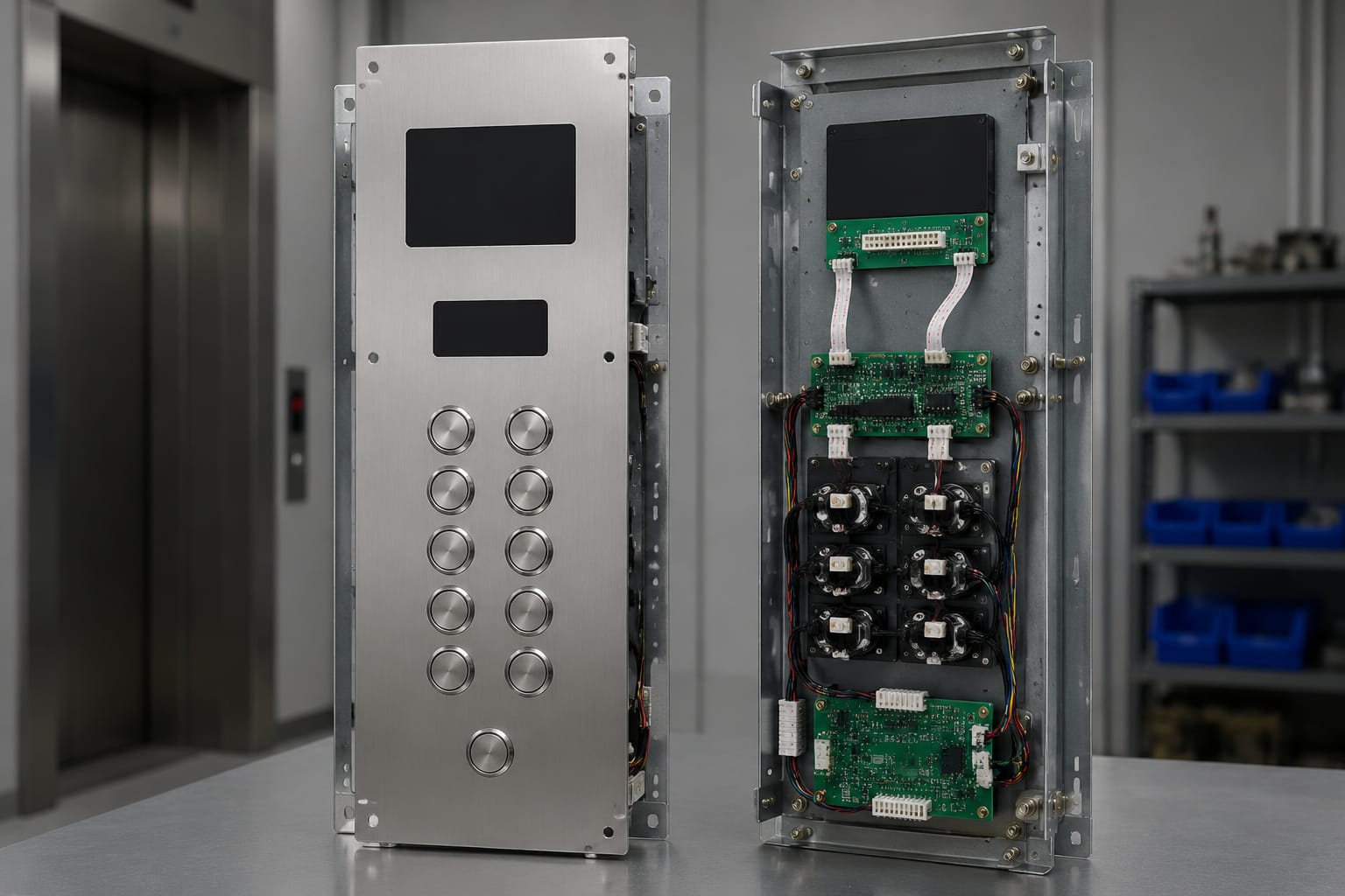 Elevator Button Panel Guide: COP, LOP and Key Parts