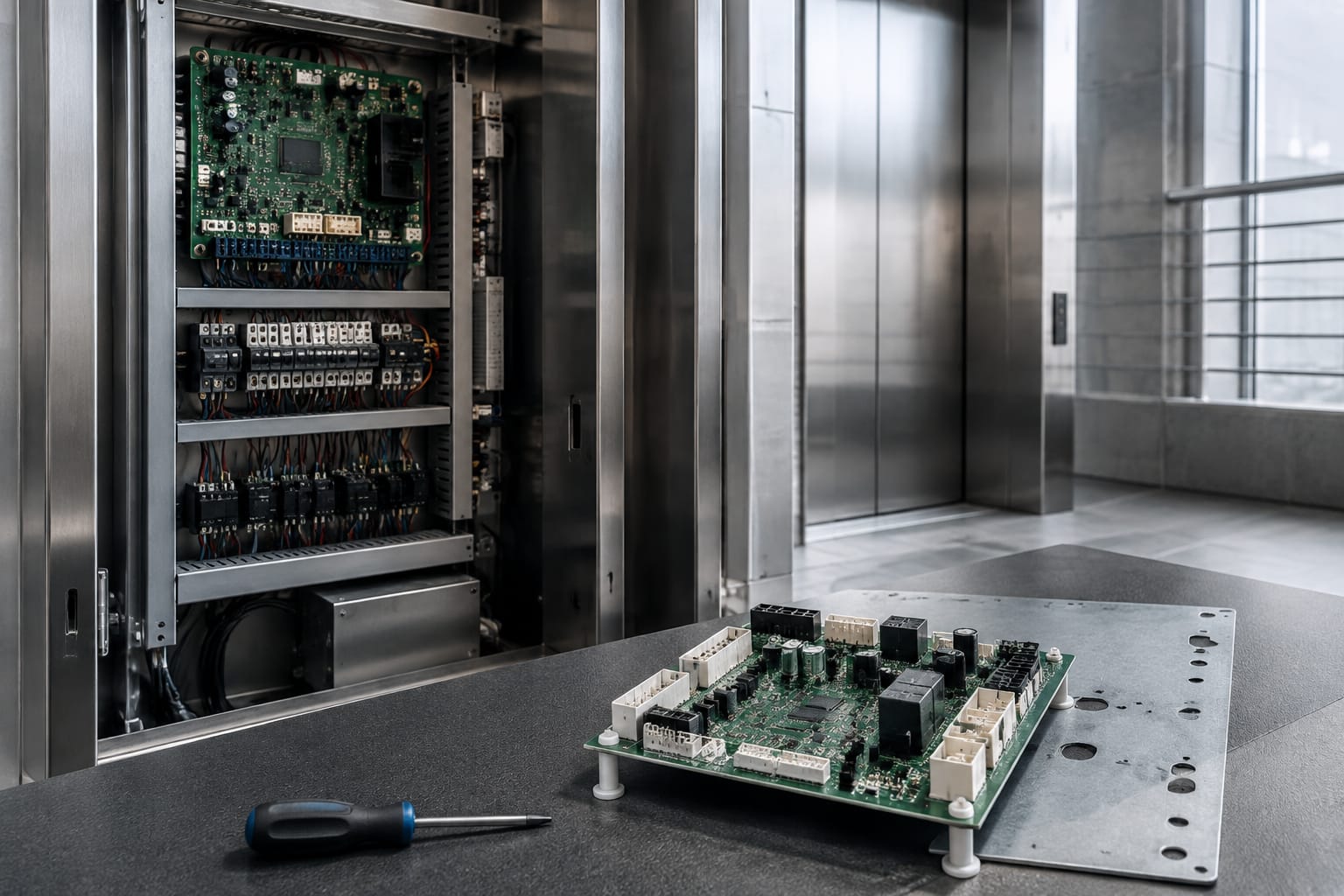 Elevator Control Panel Guide: Parts, Faults and Replacement