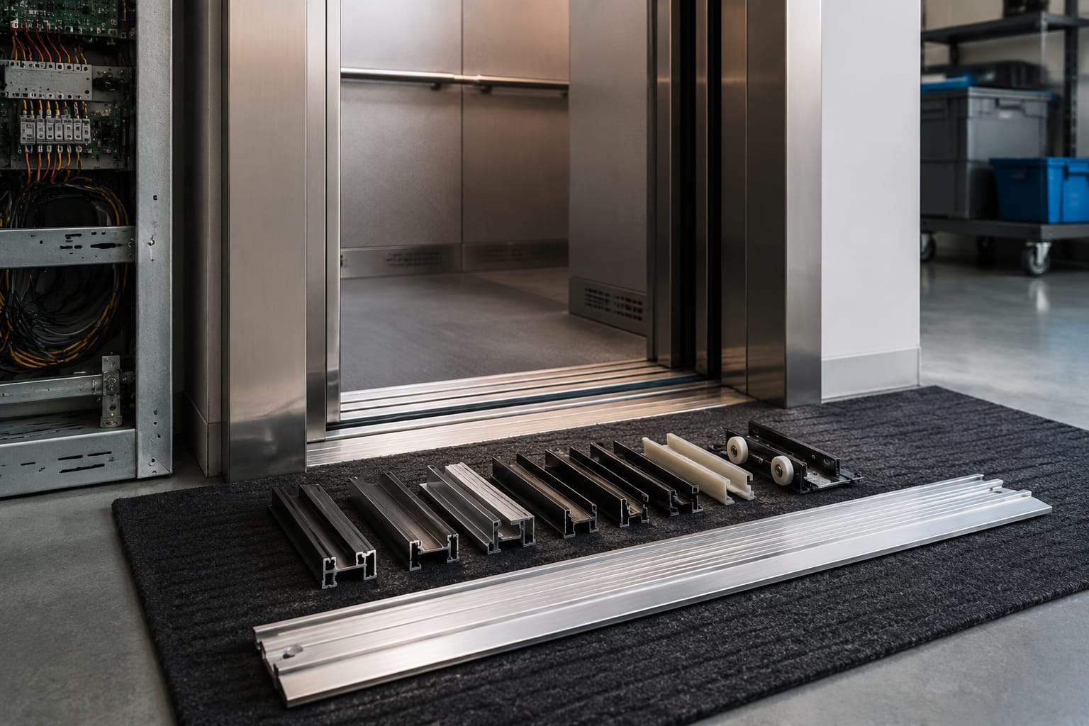 Elevator Door Sill Guide: Types, Wear and Replacement