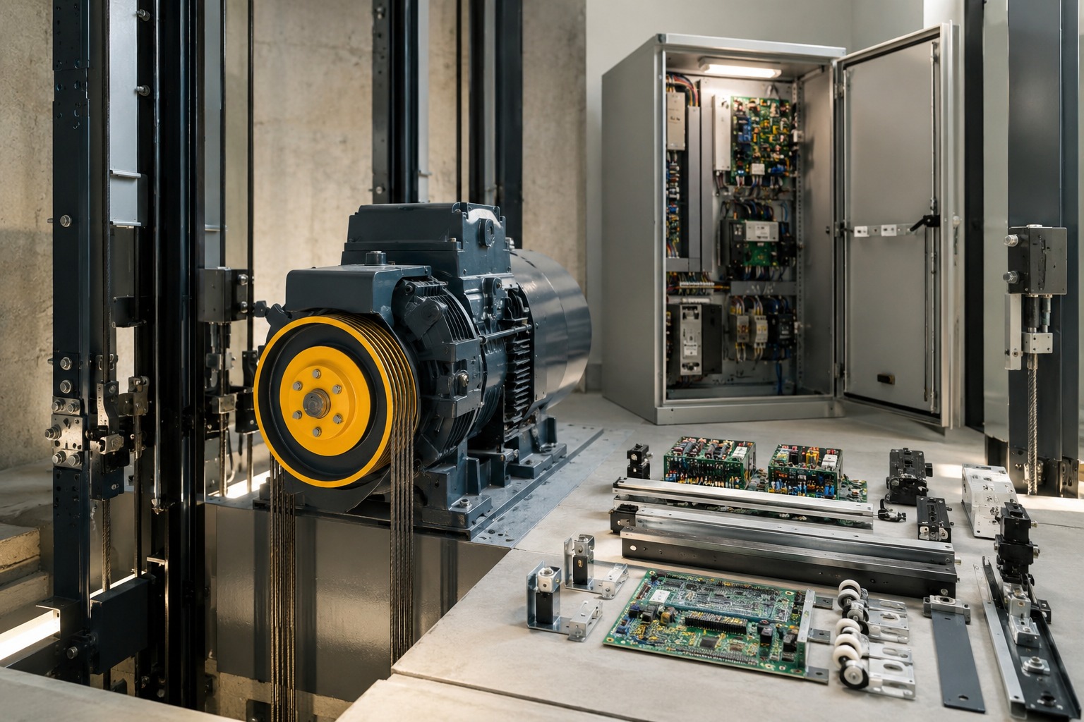 Philippines Elevator Traction Motor Replacement Guide