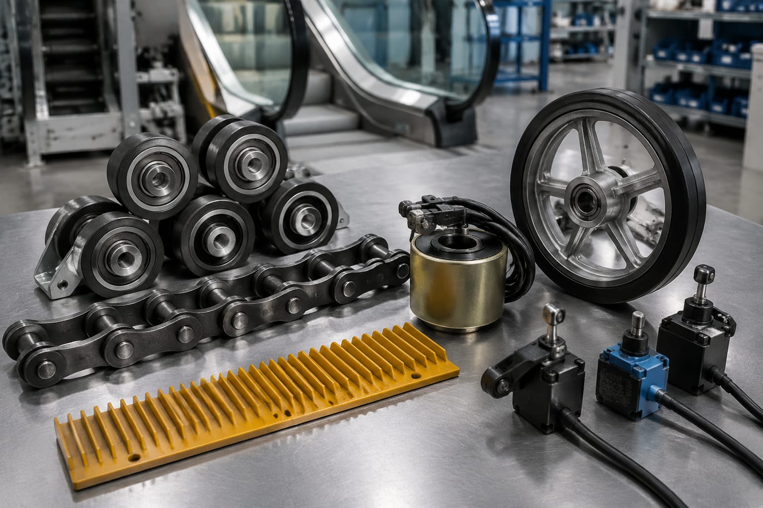 Escalator Equipment: Key Parts and Maintenance Guide