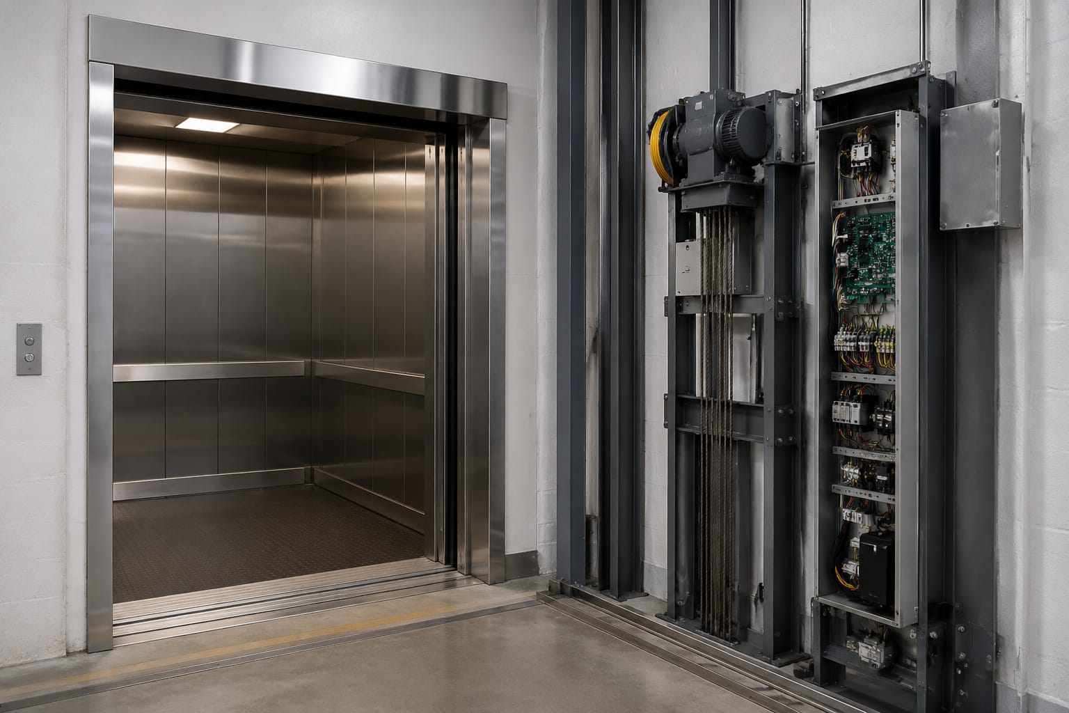 Freight Elevator Parts: Doors, Locks and Controls Guide