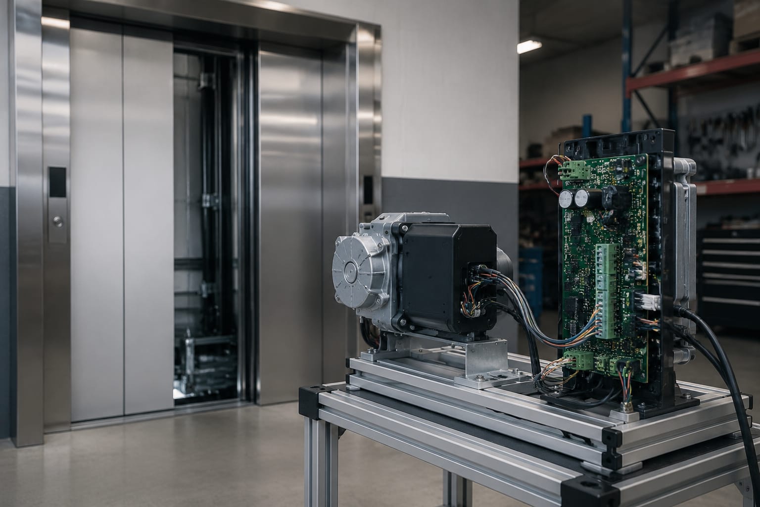 KONE Elevator Door Parts: Locks, Motors and Controllers