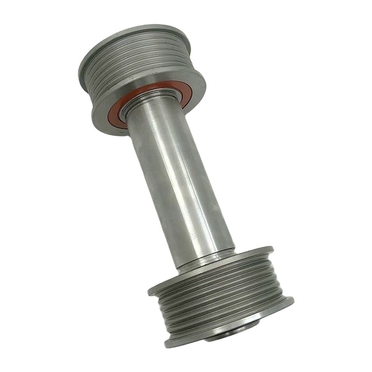 3300 Steel Pulley Length 224mm elevator parts