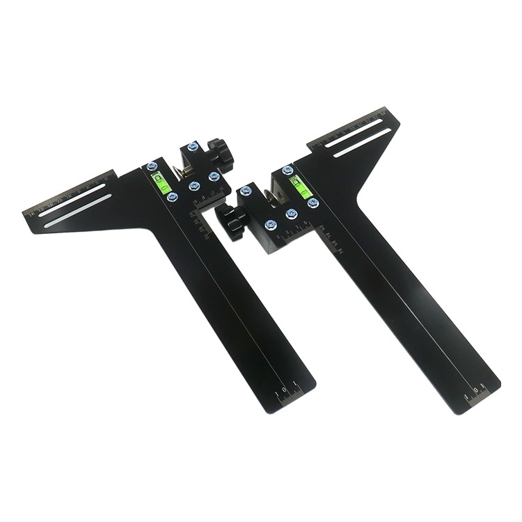 Elevator calibration guide integrated single line track ruler lift parts