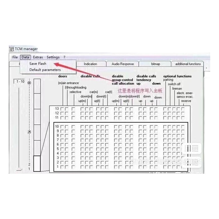 Professional Elevator Debugging Tools TCM manager Service Tool lift parts