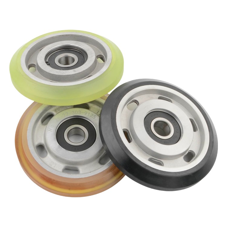 Roller guide shoe wheel 125x22x6303 lift accessories elevator spare parts