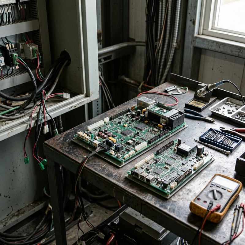 OTIS GBA26800LC1 Control Board Installation